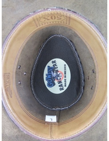 FIDEL BROWN LEATHER HAT