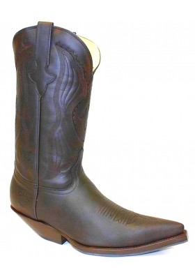 CHICANOS BROWN MAN GOWEST BOOTS