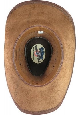 GORRA DE PIEL FRISCO CAFÉ